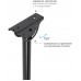 Кронштейн для телевизора Arm Media LCD-1600 черный 15"-48" макс.55кг потолочный наклон