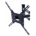 Кронштейн для телевизора Kromax DIX-24 черный 15"-55" макс.35кг настенный поворотно-выдвижной и наклонный
