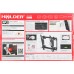 Кронштейн для телевизора Holder T2627-B черный 22"-40" макс.25кг настенный наклон