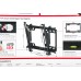 Кронштейн для телевизора Holder T2627-B черный 22"-40" макс.25кг настенный наклон