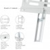 Кронштейн для телевизора Kromax IDEAL-3 белый 22"-65" макс.50кг настенный фиксированный