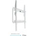 Кронштейн для телевизора Kromax IDEAL-3 белый 22"-65" макс.50кг настенный фиксированный
