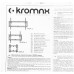 Кронштейн для телевизора Kromax IDEAL-6 белый 15"-47" макс.35кг настенный наклон