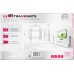 Кронштейн для телевизора Ultramounts UM811F черный 17"-43" макс.35кг настенный фиксированный
