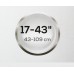 Кронштейн для телевизора Ultramounts UM831T черный 23"-42" макс.35кг настенный наклон