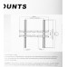 Кронштейн для телевизора Ultramounts UM833T черный 32"-55" макс.35кг настенный наклон