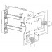 Кронштейн для телевизора Ultramounts UM867 черный 23"-42" макс.20кг настенный поворот и наклон