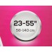Кронштейн для телевизора Ultramounts UM869 черный 23"-55" макс.35кг настенный поворот и наклон