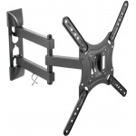 Кронштейн для телевизора Ultramounts UM870 черный 23"-55" макс.30кг настенный поворот и наклон