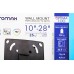 Кронштейн для телевизора Kromax OPTIMA-100 черный 10"-28" макс.25кг настенный фиксированный