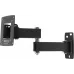 Кронштейн для телевизора Kromax OPTIMA-104 черный 10"-28" макс.25кг настенный поворотно-выдвижной и наклонный