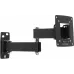 Кронштейн для телевизора Kromax OPTIMA-104 черный 10"-28" макс.25кг настенный поворотно-выдвижной и наклонный