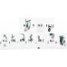 Кронштейн для телевизора Ultramounts UM812F черный 32"-55" макс.35кг настенный фиксированный
