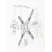 Кронштейн для телевизора Ultramounts UM868 черный 23"-55" макс.35кг настенный поворот и наклон