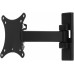 Кронштейн для телевизора Ultramounts UM874 черный 13"-27" макс.20кг настенный поворот и наклон