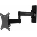 Кронштейн для телевизора Ultramounts UM875 черный 13"-27" макс.20кг настенный поворот и наклон