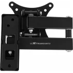 Кронштейн для телевизора Ultramounts UM875 черный 13"-27" макс.20кг настенный поворот и наклон