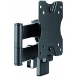 Кронштейн для телевизора Ultramounts UM861 черный 13"-27" макс.20кг настенный поворотно-выдвижной и наклонный