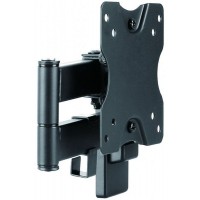 Кронштейн для телевизора Ultramounts UM861 черный 13"-27" макс.20кг настенный поворотно-выдвижной и наклонный Кронштейн для телевизора Ultramounts UM861 черный 13"-27" макс.20кг настенный поворотно-выдвижной и наклонный