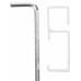Кронштейн для телевизора Ultramounts UM864W белый 13"-42" макс.20кг настенный поворотно-выдвижной и наклонный