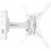 Кронштейн для телевизора Ultramounts UM864W белый 13"-42" макс.20кг настенный поворотно-выдвижной и наклонный
