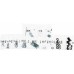 Кронштейн для телевизора Ultramounts UM871 черный 23"-55" макс.35кг настенный поворотно-выдвижной и наклонный