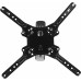Кронштейн для телевизора Ultramounts UM871 черный 23"-55" макс.35кг настенный поворотно-выдвижной и наклонный