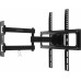 Кронштейн для телевизора Ultramounts UM872 черный 32"-55" макс.35кг настенный поворотно-выдвижной и наклонный