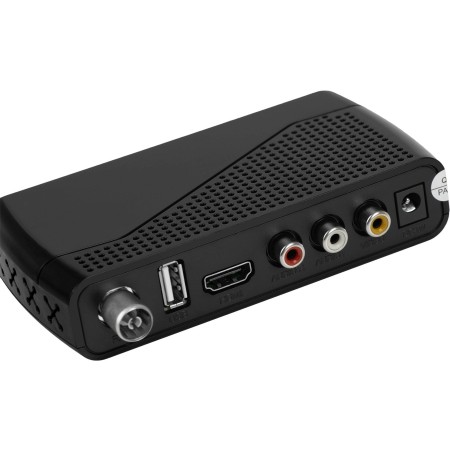 Ресивер DVB-T2 Hyundai H-DVB500 черный