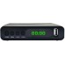 Ресивер DVB-T2 Hyundai H-DVB500 черный