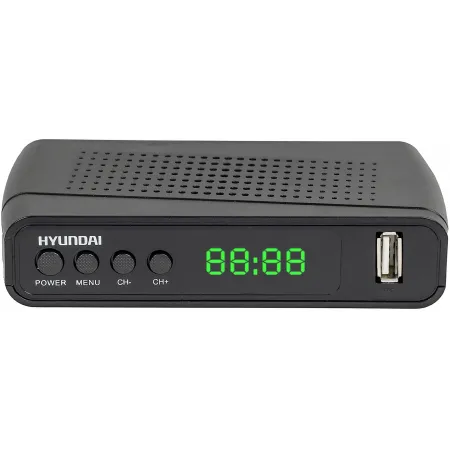 Ресивер DVB-T2 Hyundai H-DVB520 черный