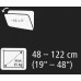Кронштейн для телевизора Hama TILT TV Premium черный 19"-48" макс.25кг настенный