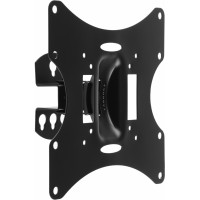 Кронштейн для телевизора Ultramounts UM858 черный 17"-43" макс.30кг настенный поворот и наклон