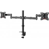 Кронштейн для мониторов Arm Media LCD-T04 черный 15"-28" макс.14кг настольный поворот и наклон Кронштейн для мониторов Arm Media LCD-T04 черный 15"-28" макс.14кг настольный поворот и наклон