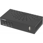 Ресивер DVB-T2 Hyundai H-DVB440 черный