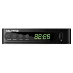 Ресивер DVB-T2 Starwind CT-200 черный