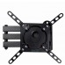 Кронштейн для телевизора Kromax DIX-14 черный 15"-42" макс.20кг настенный поворотно-выдвижной и наклонный