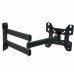Кронштейн для телевизора Kromax OPTIMA-408 черный 22"-65" макс.30кг настенный поворотно-выдвижной и наклонный