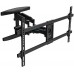 Кронштейн для телевизора Kromax ATLANTIS-65 черный 40"-90" макс.45кг настенный поворотно-выдвижной и наклонный