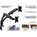 Кронштейн для мониторов ЖК Kromax OFFICE-9 черный 15"-32" макс.16кг настольный поворот и наклон верт.перемещ.