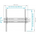 Кронштейн для телевизора Arm Media PLASMA-4 new черный 22"-65" макс.55кг настенный наклон