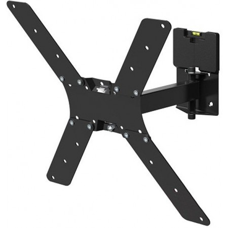 Кронштейн для телевизора Holder LCDS-5520-B черный 32"-55" макс.45кг настенный поворотно-выдвижной и наклонный