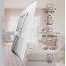 Кронштейн для телевизора Holder LCD-5520-B белый 32"-55" макс.45кг настенный поворотно-выдвижной и наклонный