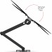 Кронштейн для телевизора Holder LCD-5566-B черный 32"-55" макс.45кг настенный поворотно-выдвижной и наклонный