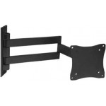 Кронштейн для телевизора Arm Media LCD-7101 черный 10"-26" макс.15кг настенный поворотно-выдвижной и наклонный