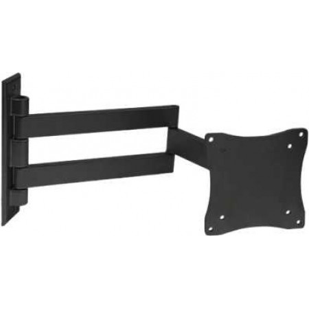 Кронштейн для телевизора Arm Media LCD-7101 черный 10"-26" макс.15кг настенный поворотно-выдвижной и наклонный