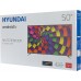 Телевизор LED Hyundai 50" H-LED50EU7008 Android TV черный 4K Ultra HD 60Hz DVB-T2 DVB-C DVB-S2 WiFi Smart TV (RUS)