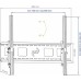 Кронштейн для телевизора Kromax STAR-2 черный 32"-90" макс.81кг настенный наклон