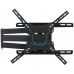 Кронштейн для телевизора Kromax DIX-19 черный 22"-65" макс.45кг настенный поворотно-выдвижной и наклонный