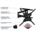 Кронштейн для телевизора Kromax DIX-19 черный 22"-65" макс.45кг настенный поворотно-выдвижной и наклонный